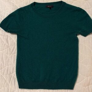 Quince Green cashmere sweater